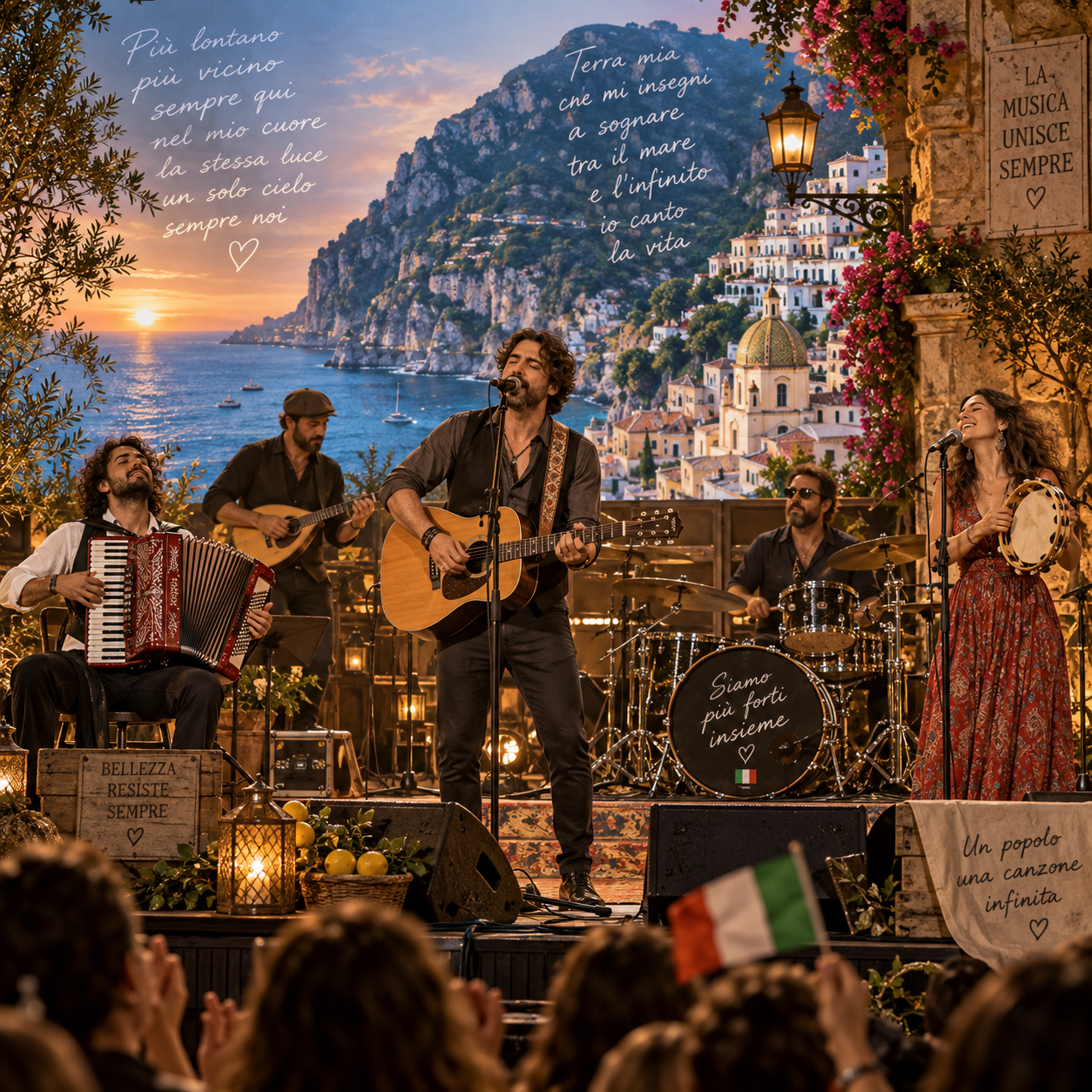 La cultura italiana nei testi della band: identità, memoria e territorio
